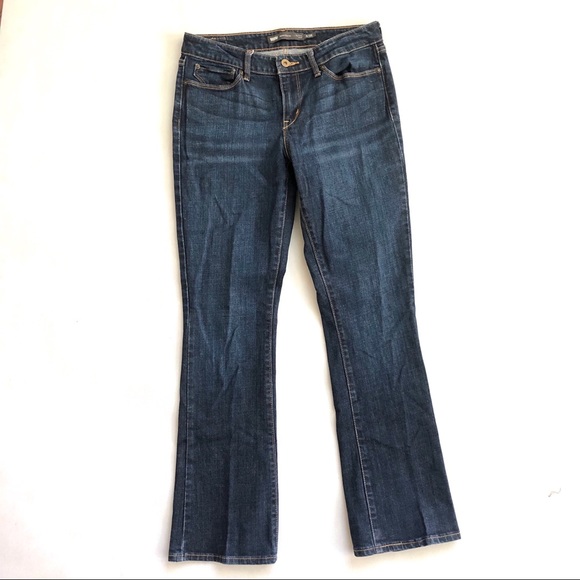 Levi's Denim - Levi’s Demi Curve Mid Rise Boot Cut Blue Jeans